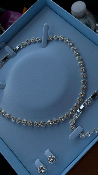 CONJUNTO INSPIRAÇÃO SWAROVSKI ANGELIC