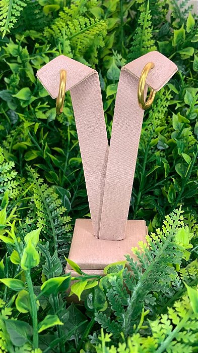 BRINCO DE PRESSÃO AÇO DOURADO