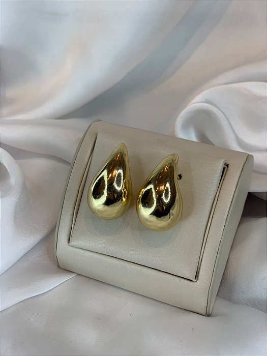 BRINCO GOTA DOURADO G