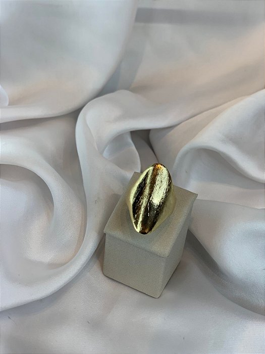 ANEL ORGANICO DOURADO