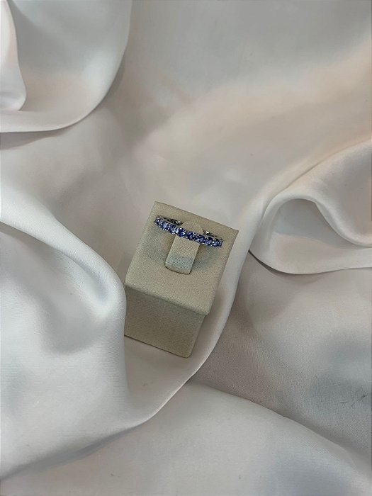 ANEL ZIRCONIAS AZUL