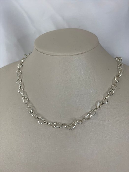 CHOKER ELOS CORAÇÕES