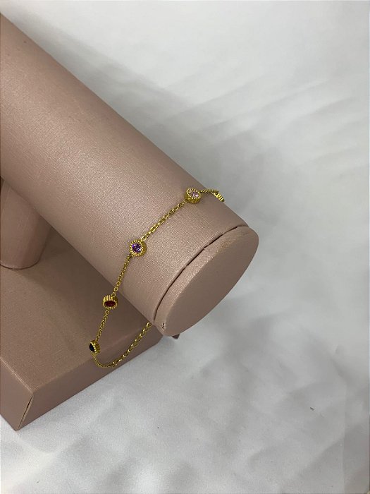 PULSEIRA COLORIDA AÇO