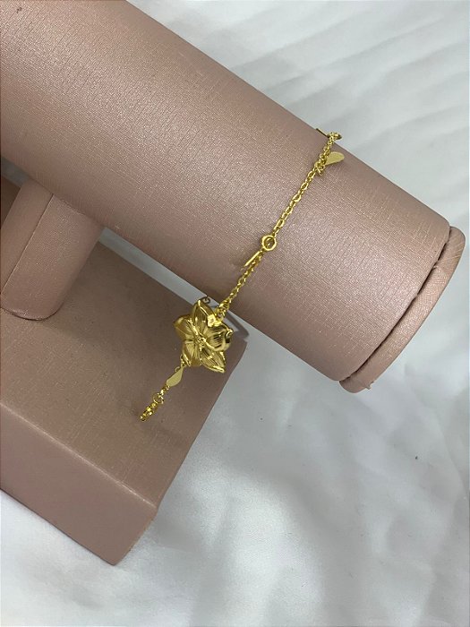 PULSEIRA FLOR DOURADA