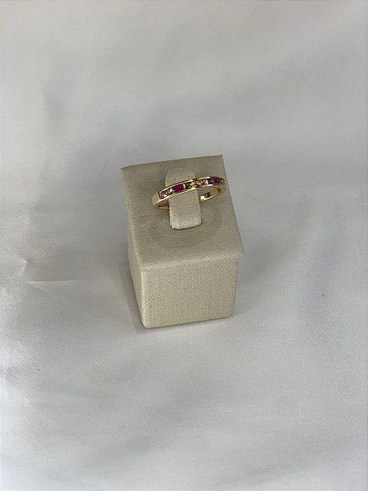 ANEM COM ZIRCÔNIAS COLORIDAS