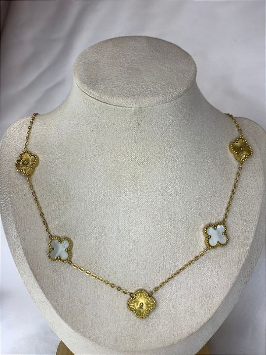 COLAR VAN CLEEF AÇO