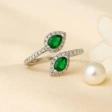 ANEL CRAVEJADO VERDE