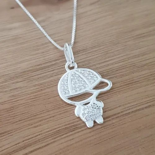 COLAR FILHO MENINO PRATA