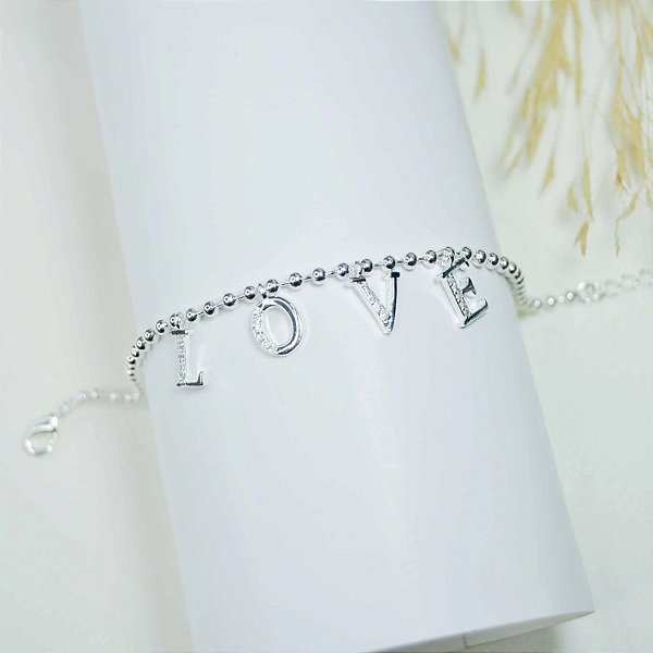 PULSEIRA LOVE CRAVEJADO