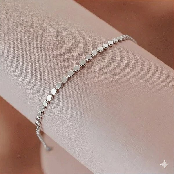 PULSEIRA BOLINHAS ACHATADAS