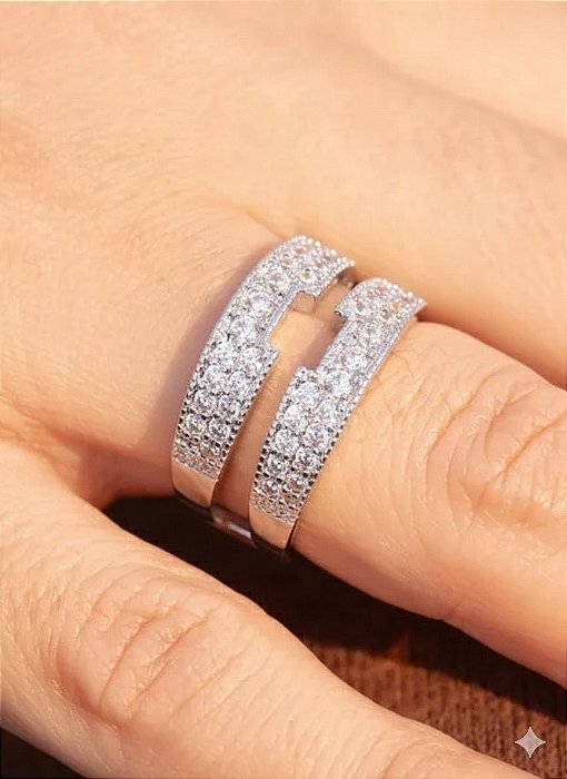 APARADOR DE ALIANÇA PRATA