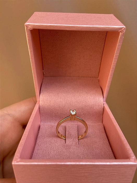 ANEL ALIANÇA SOLITÁRIO BASIC