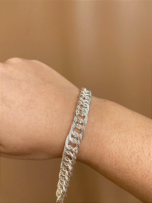 PUSEIRA ELOS CRAQUELADOS PRATA