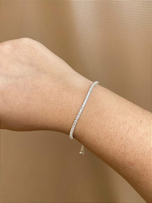 PULSEIRA RIVIERA REGULÁVEL PRATA