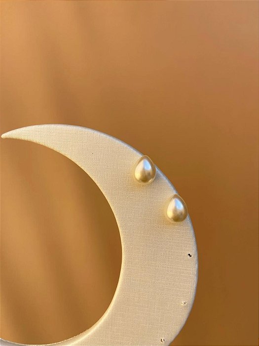 DUO DE BRINCOS GOTA PÉROLA