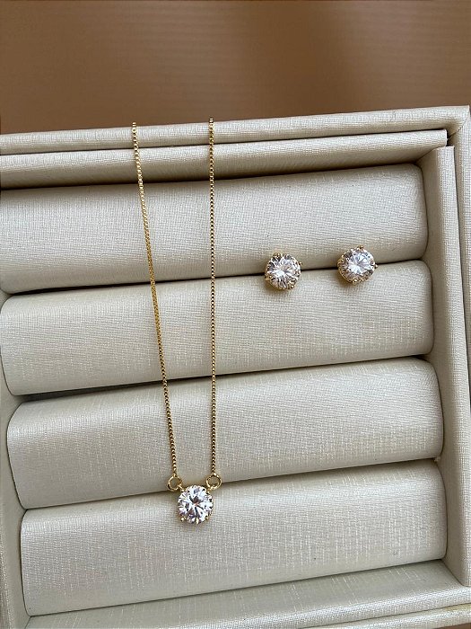 CONJUNTO PONTO DE LUZ CRISTAL