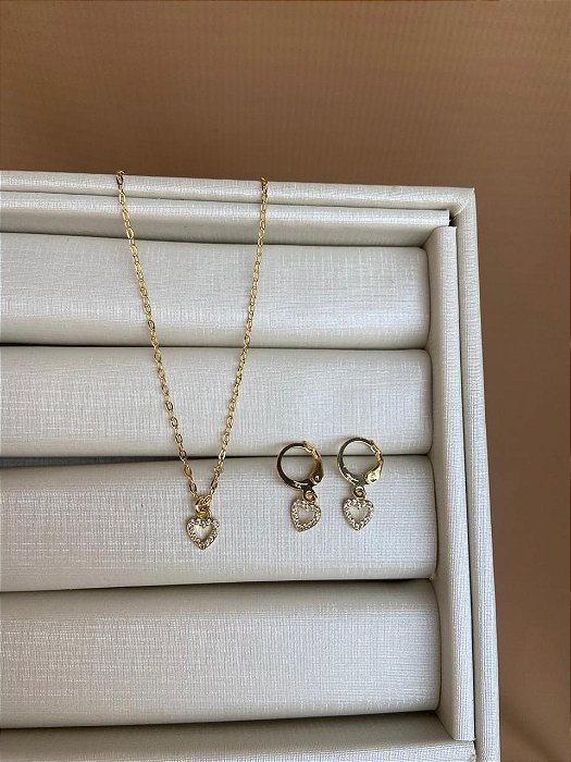 CONJUNTO INFANTIL CORAÇÃO CLIC