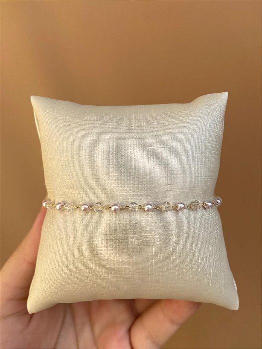 PULSEIRA INFANTIL PEROLAS