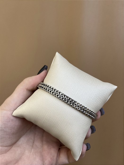 PULSEIRA AÇO INOX MASCULINA