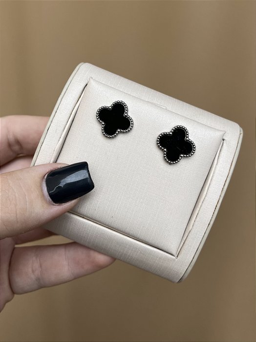 BRINCO AÇO INOX VAN CLEEF SILVER