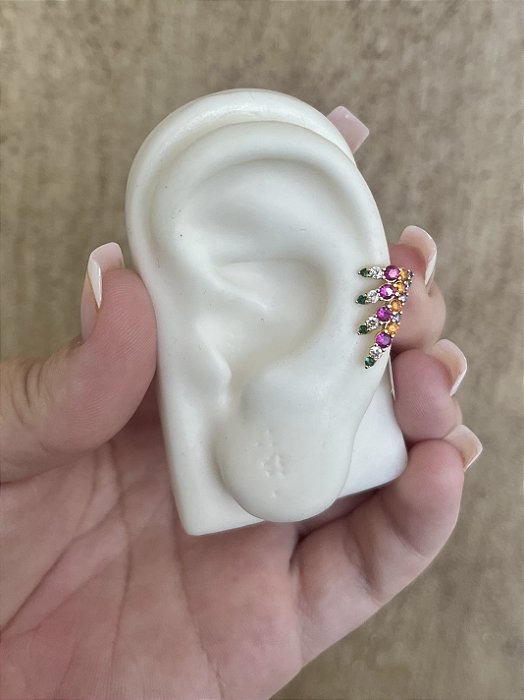 PIRCING FAKE NAVETES COLOR DOURADO