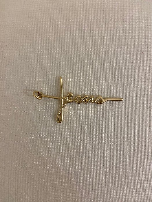 PINGENTE PARA COLAR JESUS DOURADO