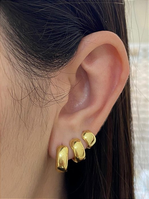 BRINCO TRIO ARGOLA CLICK DE CHAPA