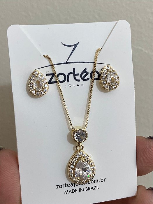 CONJUNTO GOTA CRAV PONTO DE LUZ