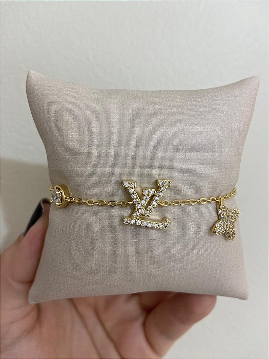PULSEIRA LOUIS VUITTON CRAV E PONTO DE LUZ