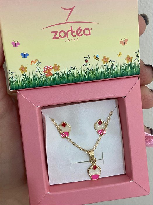 CONJUNTO INFANTIL CUPCAKE