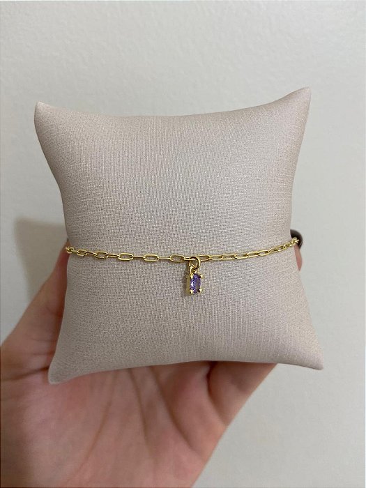 TORNOZELEIRA PONTO DE LUZ LILAS