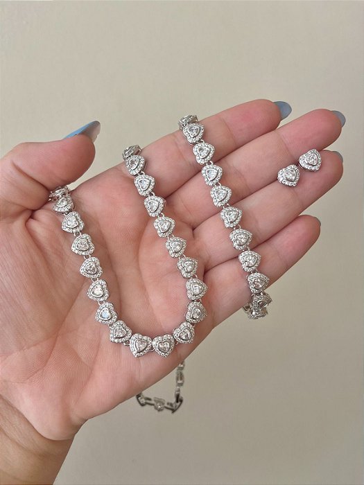 CONJUNTO INSPIRAÇÃO COMPLETO CORAÇÃO