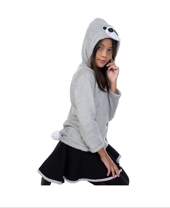 CASACO PELO BICHO PANDA