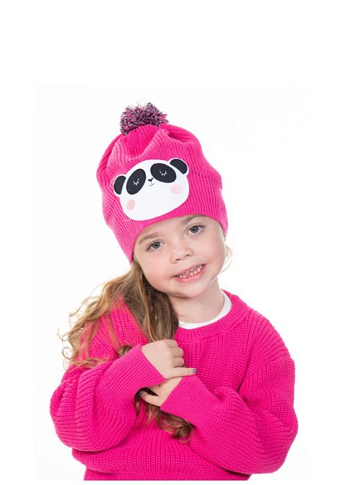 GORRO TRICÔ PANDA