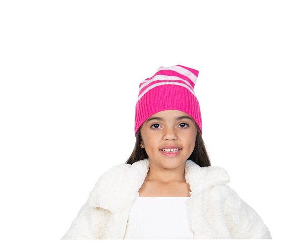 GORRO TRICÔ  LISTRADO