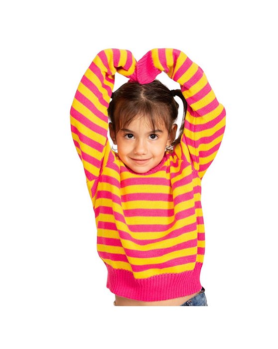 BLUSA TRICÔ LISTRADA