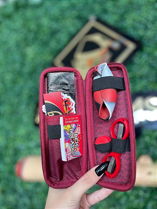 Kit Completo Case Slim Fire Red