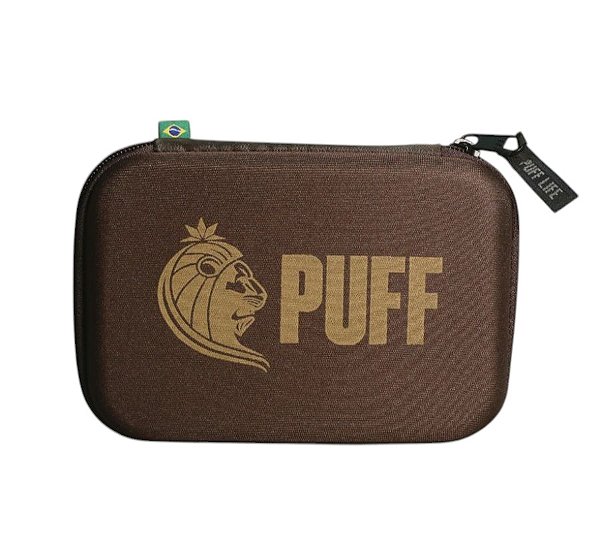 Case Puff Clássico Colors - Marrom LANÇAMENTO