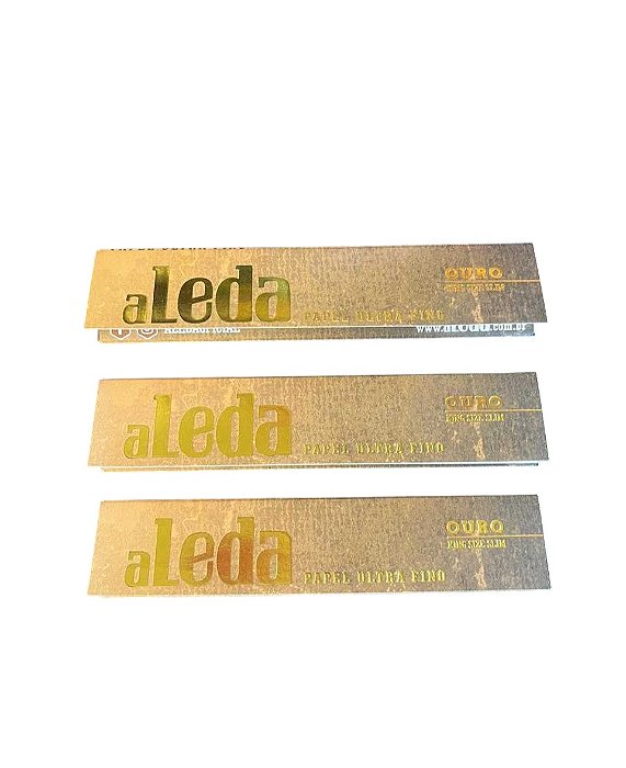 3 Sedas Aleda Ouro King Size Slim