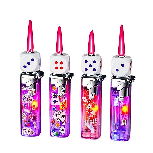 Isqueiro Maçarico Dado Antiestress A37