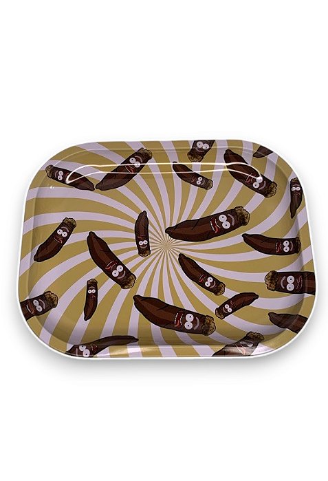 Bandeja De Metal Pequena Rick And Morty