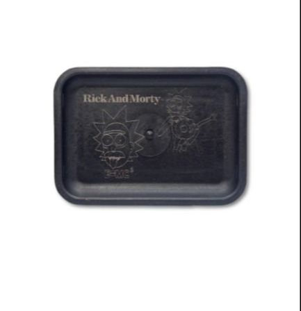 Bandeja Pequena Polipropileno Preta Rick Einstein (1Und)