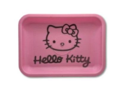Bandeja Pequena Polipropileno Rosa Hello Kitty (1Und)