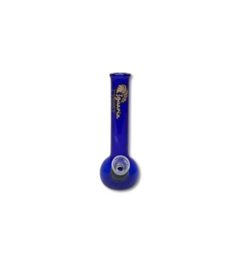Micro Bong de Vidro Iguaria Azul Escuro 10cm