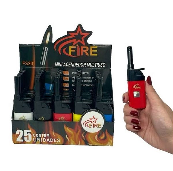 Isqueiro Mini Acendedor (1Und) (FS201)