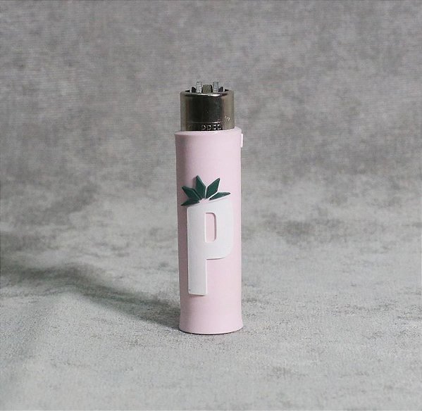 Isqueiro Emborrachado Puff Life Rosa