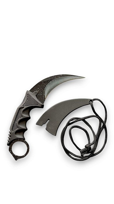 Faca Combate Tática Preta