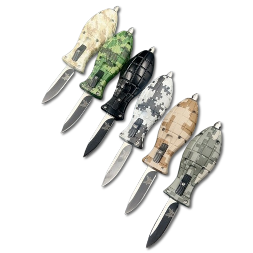 Canivete Automático Benchmade Aço com Quebra Vidro