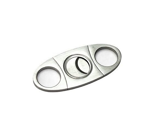 Cortador de Charuto Metal Prata