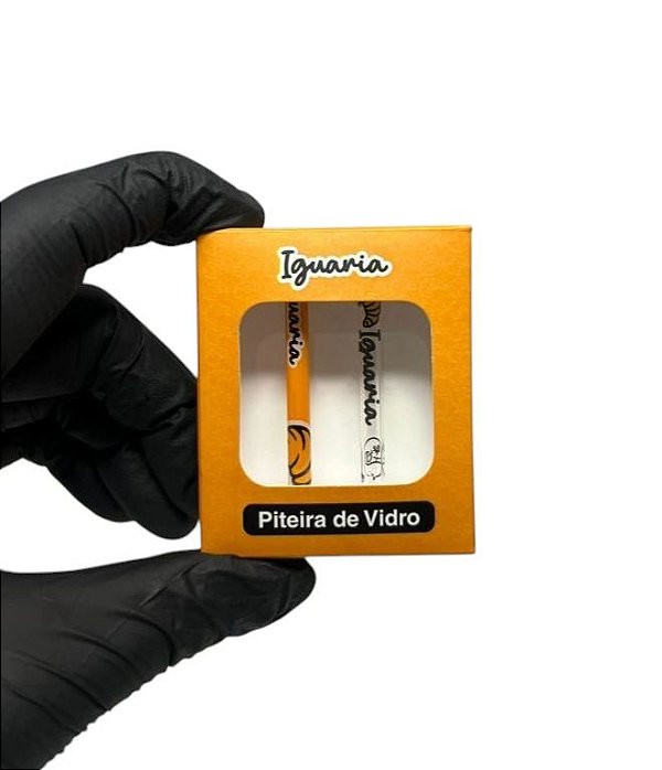 Piteira De Vidro Iguaria Display 5cm x 5mm